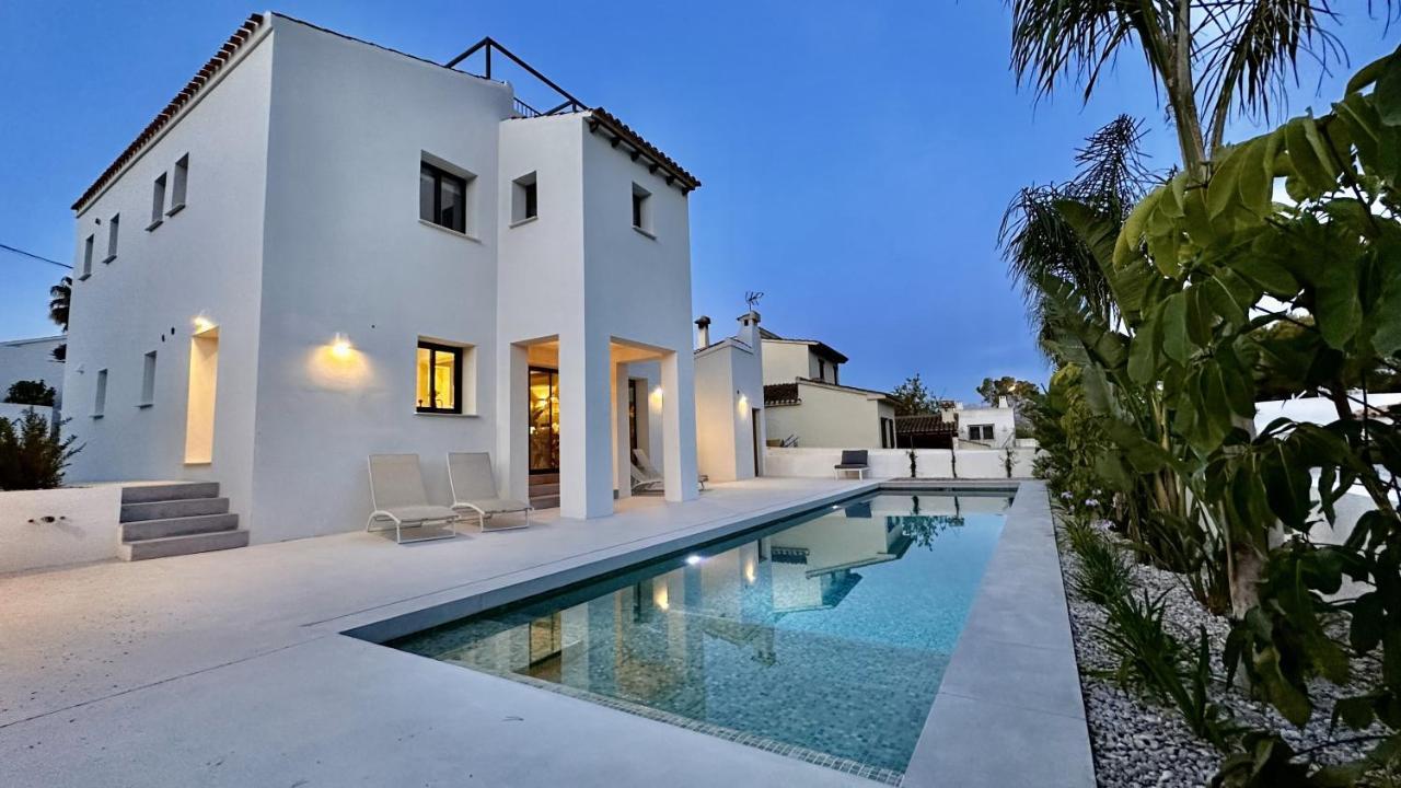 Villa Floris Moraira 500M To Sand Beach Moraira Saturday Arrive-Leave Only Εξωτερικό φωτογραφία