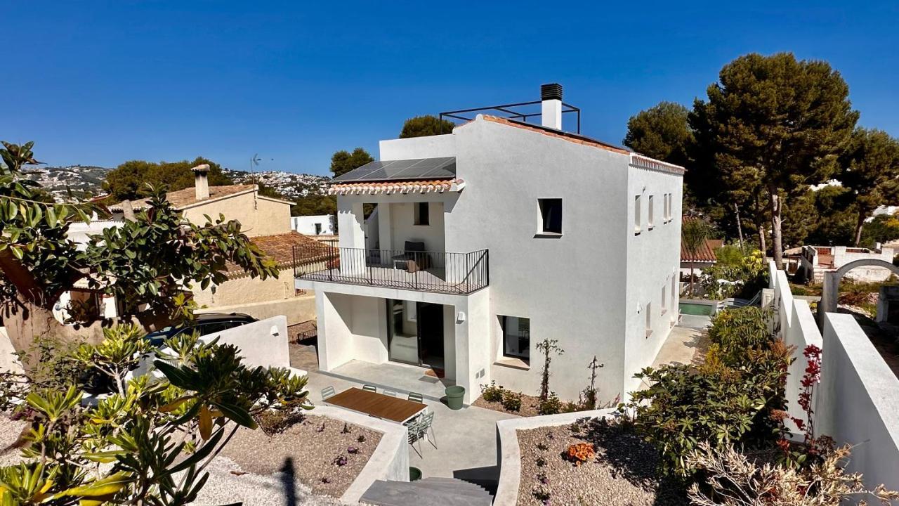 Villa Floris Moraira 500M To Sand Beach Moraira Saturday Arrive-Leave Only Εξωτερικό φωτογραφία